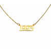 1995 Year Necklace in gold