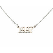 1997 Year Necklace in silver