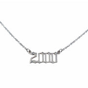 2000 Year Necklace in silver