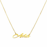 Ada Name Necklace gold