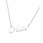 Alex name necklace silver