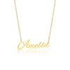 Amelia Name Necklace in gold