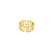 Aztec Ring in gold