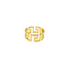 Aztec Ring in gold