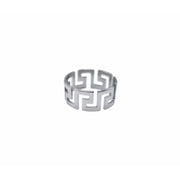 Aztec Ring in silver