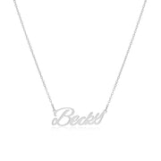 Becky Name Necklace