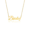 Becky Name Necklace