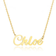 Chloe Name Necklace look