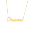 Christina Name Necklace in gold