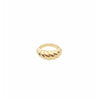 Croissant Ring in gold