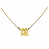 Year of the Dragon Necklace in gold