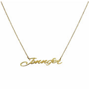 Jennifer Name Necklace