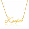 Kaylee Name Necklace in gold