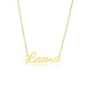 Laura Name Necklace