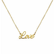 Love Nameplate Necklace