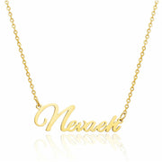 Neveah Name Necklace in gold