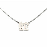 Year of the Snake Necklace in silver