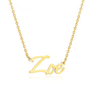 Zoe Name Necklace