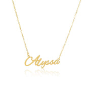 Alyssa  Name Necklace