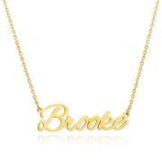 Brooke Name Necklace