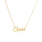 Clair Name Necklace