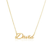 David Name Necklace