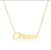 Ophelia Name Necklace in gold