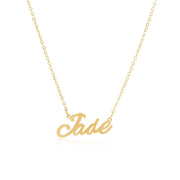 Jade Name Necklace