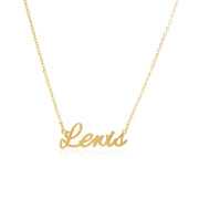 Lewis Name Necklace