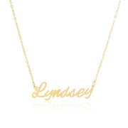 Lyndsey Name Necklace