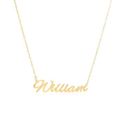 William Name Necklace